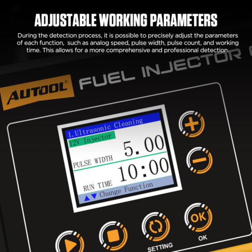 AUTOOL CT500 - Przemysłowa Myjka i Tester Wtryskiwaczy GDI/EFI/FSI