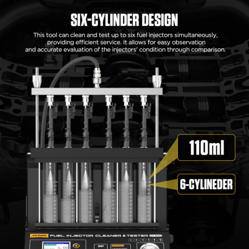 AUTOOL CT500 - Przemysłowa Myjka i Tester Wtryskiwaczy GDI/EFI/FSI