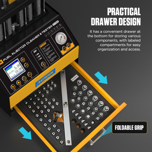 AUTOOL CT500 - Przemysłowa Myjka i Tester Wtryskiwaczy GDI/EFI/FSI