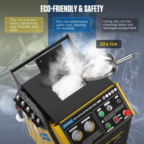 AUTOOL HTS709 Maszyna do czyszczenia suchym lodem