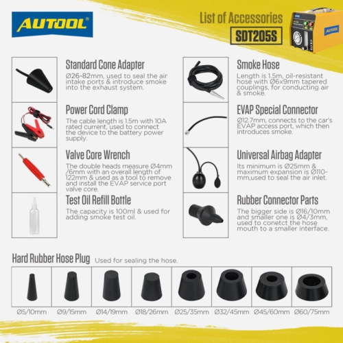 AUTOOL SDT205S Detektor dymu