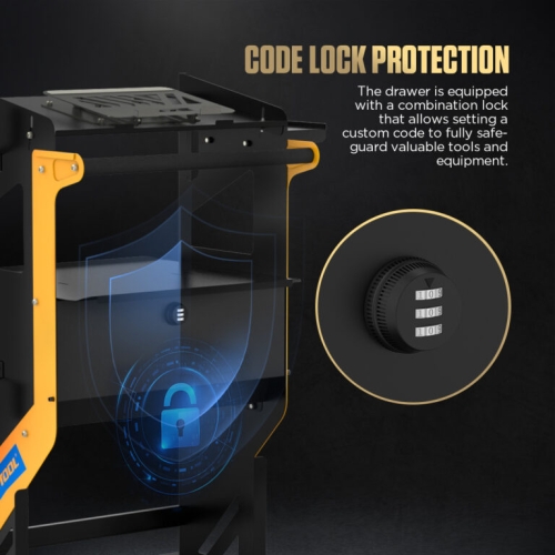 Wózek transportowy AUTOOL T23 Tier z kółkami i uchwytem