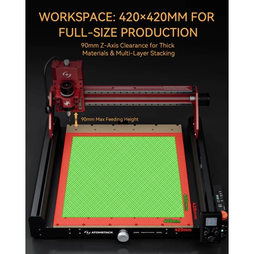 Frezarka CNC Atomstack C4 Pro + Akcesoria