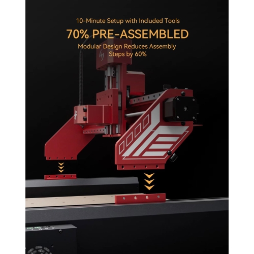 Frezarka CNC Atomstack C4 Pro + Akcesoria