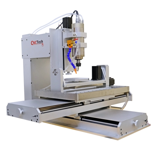 Frezarka CNC CNCTech 6040 5D 2,2 kW — 5 osi, USB + akcesoria