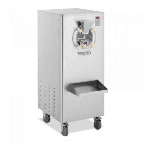 Maszyna do lodów - 1500 W - 15-22,5 l/h - 1 smak - na kółkach