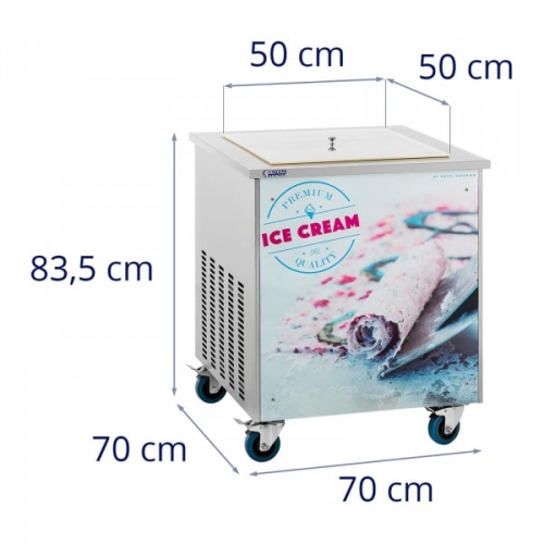 Maszyna do lodów tajskich - 50 x 50 x 2,5 cm