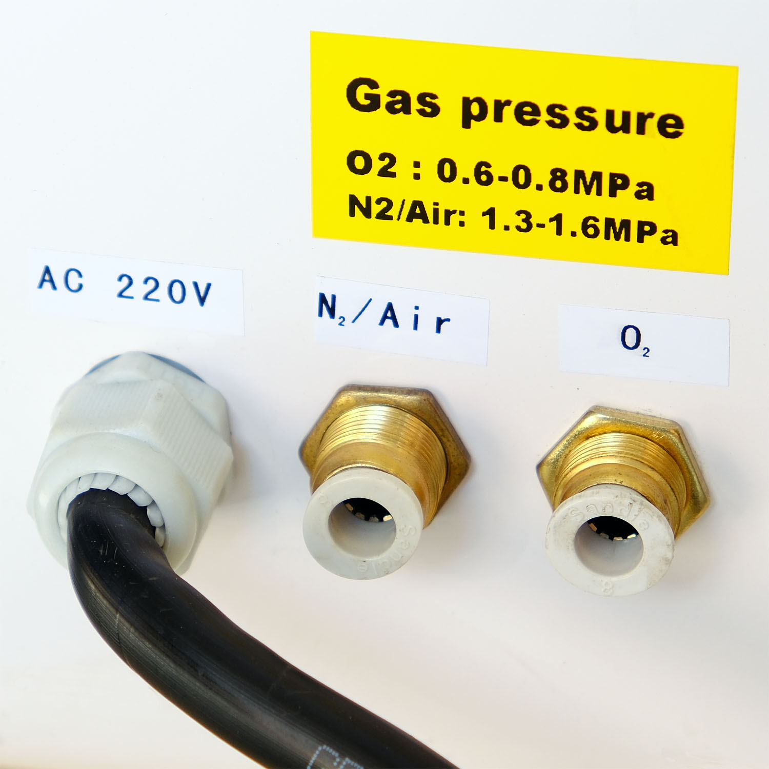Gaz i regulator SMC