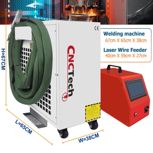 Czyszczarka Spawarka LASEROWA 3w1 FIBER 1500W V3 + AKCESORIA