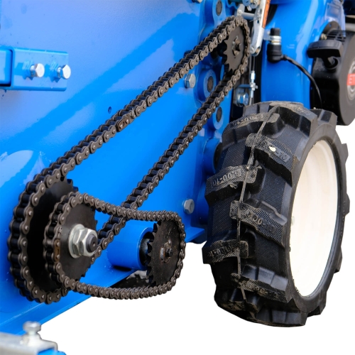 Samobieżna spalinowa koparka łańcuchowa ST80 do rowów | 15 KM | wykop 80cm | 17cm szerokości