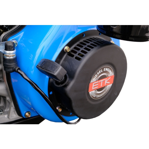 Samobieżna spalinowa koparka łańcuchowa ST80 do rowów | 15 KM | wykop 80cm | 17cm szerokości