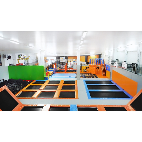 Park Trampolin - cała konstrukcja z wyposażeniem | Biznes na sprzedaż