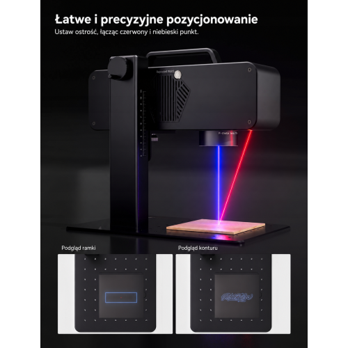 Znakowarka laserowa Atomstack M4 Pro - Podwójny laser