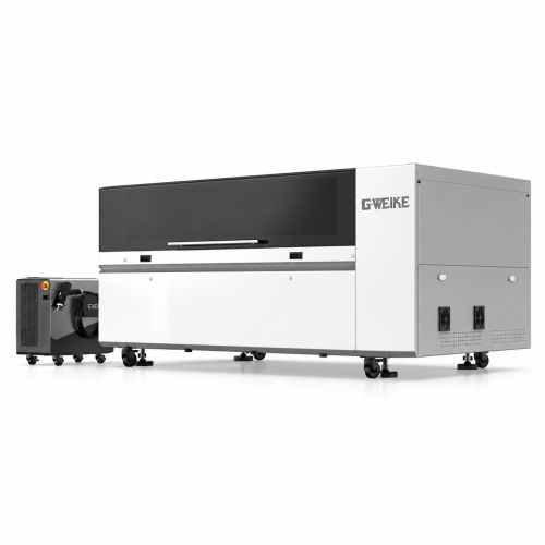 GWEIKE M3 ULTRA — kompletna maszyna i źródło FIBER na białym tle