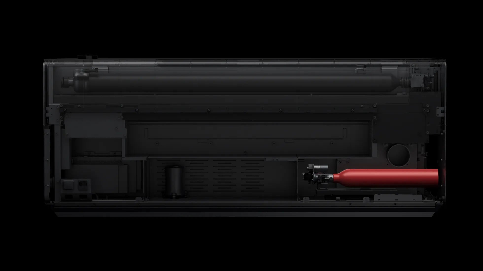 Hasicí systém CO2 v xTool P3
