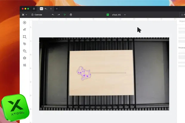 xTool Studio do przygotowania projektów