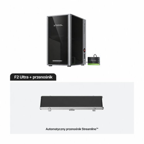 xTool F2 Ultra — dwulaserowy grawer 60 W MOPA + 40 W diodowy