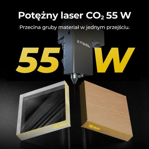 xTool seria P + F — wydajny duet biznesowy