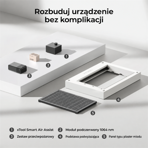 xTool S1 — zamknięta wycinarka i grawerka laserowa diodowa