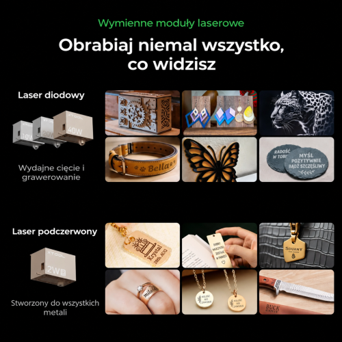 xTool S1 — zamknięta wycinarka i grawerka laserowa diodowa