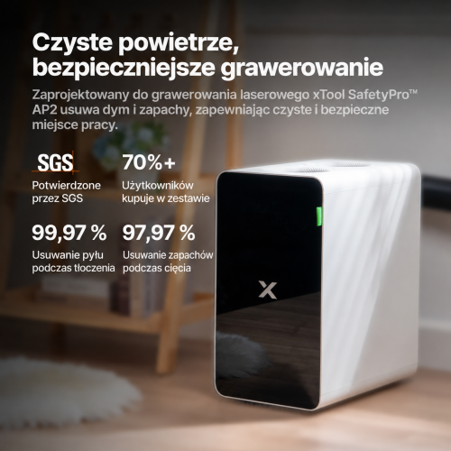 xTool F2 Ultra — dwulaserowy grawer 60 W MOPA + 40 W diodowy