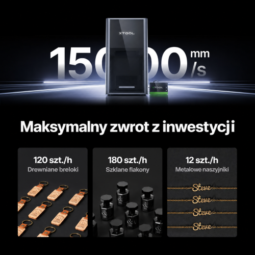 xTool F2 Ultra — dwulaserowy grawer 60 W MOPA + 40 W diodowy