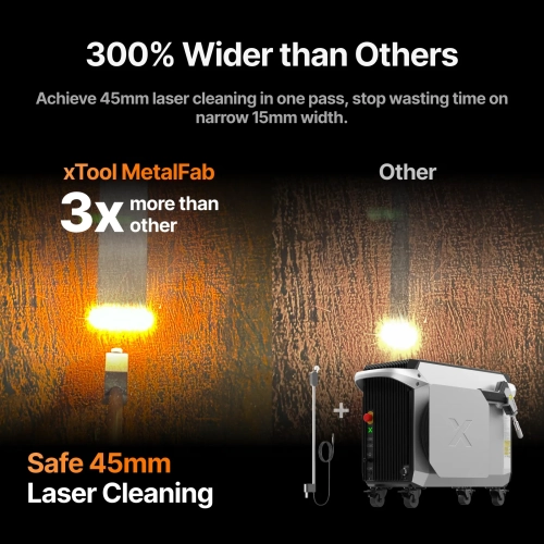 Moduł czyszczący xTool MetalFab MaxClean 45 mm