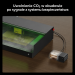 Automatyczne uwalnianie CO₂ do komory zgodnego lasera xTool Automatyczne uwalnianie CO₂ do komory zgodnego lasera xTool