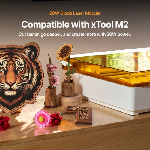 Moduł laserowy diodowy 20 W do xTool M2 Moduł laserowy diodowy 20 W do xTool M2