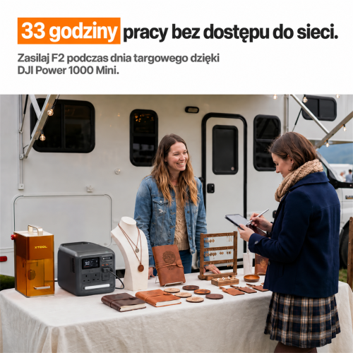 xTool F2 — przenośny grawer dwulaserowy 5 W IR + 15 W diodowy