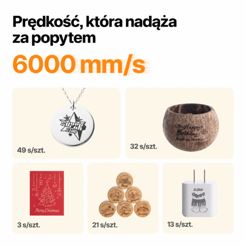 xTool F2 — przenośny grawer dwulaserowy 5 W IR + 15 W diodowy