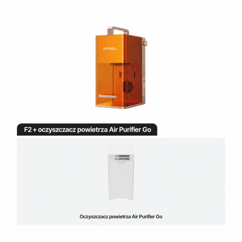 xTool F2 — przenośny grawer dwulaserowy 5 W IR + 15 W diodowy