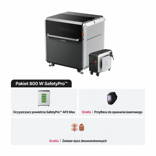 xTool MetalFab — spawarka laserowa i wycinarka CNC xTool MetalFab — spawarka laserowa i wycinarka CNC