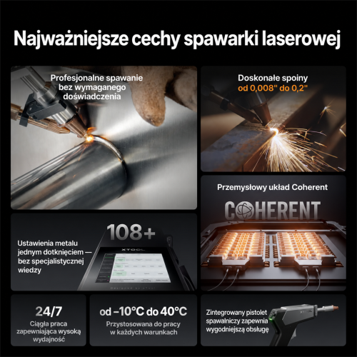 xTool MetalFab — spawarka laserowa i wycinarka CNC xTool MetalFab — spawarka laserowa i wycinarka CNC