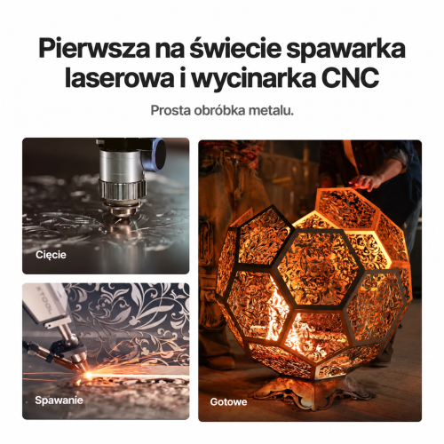 xTool MetalFab — spawarka laserowa i wycinarka CNC xTool MetalFab — spawarka laserowa i wycinarka CNC