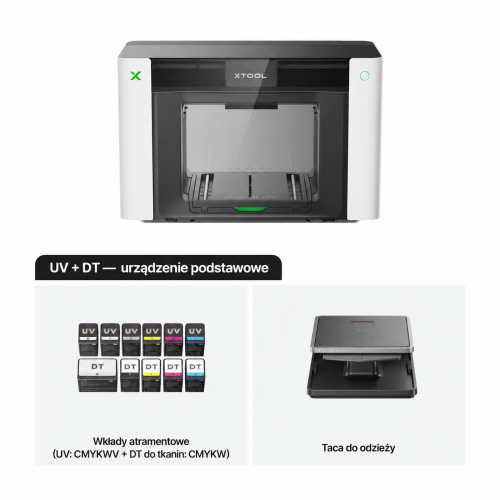 xTool O1 Omni Printer — drukarka UV, UV DTF, DTG i DTF 4 w 1 xTool O1 Omni Printer — drukarka UV, UV DTF, DTG i DTF 4 w 1