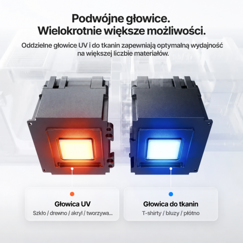 xTool O1 Omni Printer — drukarka UV, UV DTF, DTG i DTF 4 w 1 xTool O1 Omni Printer — drukarka UV, UV DTF, DTG i DTF 4 w 1